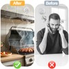 Cididu 100 Pack Smoke Detector Cover, Plastic Fire Alarm Cover