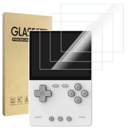 Hianjoo 3-Pack Screen Protector Compatible with Trimui Brick, Tempered Glass [HD Clarity] [9 Hardness] [Anti-Scratch]