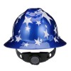 MSA 10071157 American Freedom Series V-Gard Full Brim Hard Hat