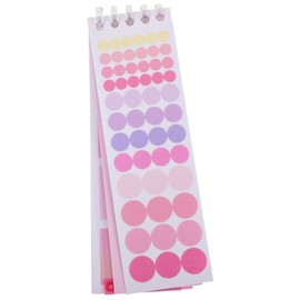 Tofficu Color Coding Labels Sticky Tabs 1 Book Circle Dot Stickers in Gradient Colors, Removable Round Circle Dot Labels for Students Classroom, Marking, Organizing