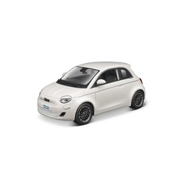 Bburago FIAT 500E Car Model - 1:24 Scale - Incredibly Detailed Die-Cast Replica Collectible Vehicle Model