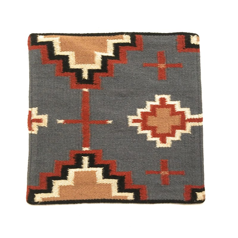 Southwestern Handwoven Wool Pillow Covers- Assorted Colors- 18 X 18