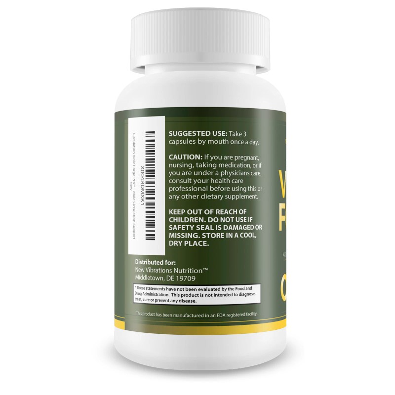 New Vibrations Nutrition Circulation Virile Forge Pro - Our Best