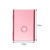 SEIWEI Metal Business Card Holder Case Thumb Slide Push Open