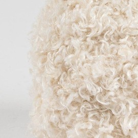Crafted By Catherine Teddy Bear Faux Fur Yarn - 2 Pack (41 Yards Each Skein), White, Gauge 6 Super Bulky