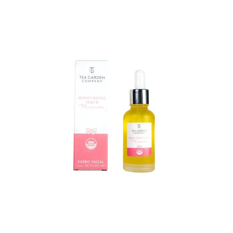 Tea Garden Company Suero Facial +Marula Moisturizing Serum 100% Natural