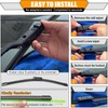AUTOBOO 3-Pack Windshield Wiper Blades for Subaru Outback 2020-2025, Original