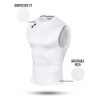 Nxtrnd Men's Compression Tank Top, Sleeveless Compression Shirt (White, Medium)