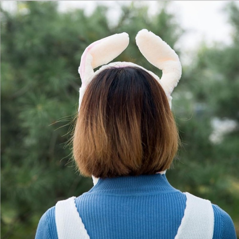 KESYOO Girls Hat Plush Hair Band Plush Hat Cap Ears
