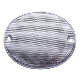 Chrome CB Radio Speaker Cover Fits Kenworth W900L/T600 1993-05 and T800 1986-05