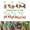 Plant Support Clips 50pcs Reusable Tomato Clips Plastic Trellis Clips