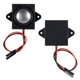 ATNSINC 3PCS 8 Ohm 5 Watt Double Cavity Mini Speaker Full-Range Cavity Advertising Machine Small Speaker (3W 8ohm with Separating Interface)