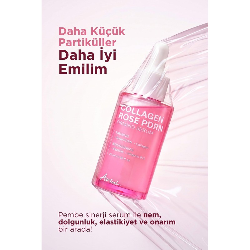 Ariul Rose PDRN Collagen Firming Serum, 2.4 fl oz (70