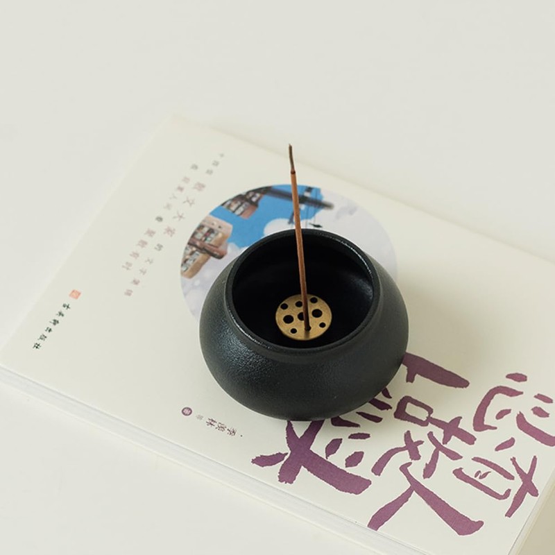 Nannlia Incense Stand, Incense Burner, Japanese Style, Ceramic, Mini, Stylish,