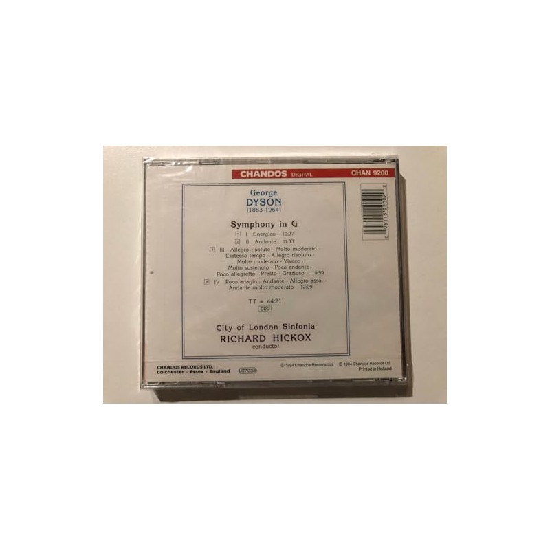 George Dyson - Symphony In G