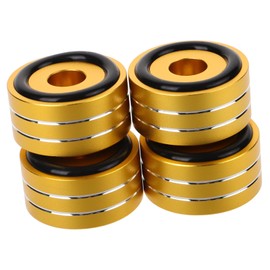 KOMBIUDA 4 Sets Speaker Cabinet Pads Slip Feet for Amplifiers Protects Floors from Scratches for Speakers Instruments Display Shelves and More