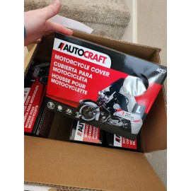 Carquest Auto Craft Motorcycle Cover Up To 1500cc Breathable Water Repellent Part#AC57
