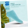 WOONEKY 2 Pairs Moisturizing Foot Socks of Gel Socks for