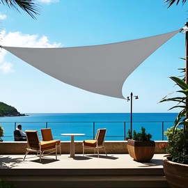 Tronssien Rectangle 12'x12'x17' Sun Shade Sail,95% UV Blockage Canopy Awning for Outdoor Patio and Garden, Yard Activities