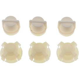 Dorman 49445 Windshield Wiper Linkage Bushings Compatible with Select Ford / Jeep Models, 6 Pack