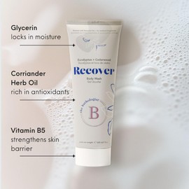 The Bathologist Recover Creamy Body Wash, Eucalyptus & Cedarwood, Soothing Body Cleanser for Post-Workout Recovery, Hydrating, Gentle Formula for All Skin Types, 7 oz
