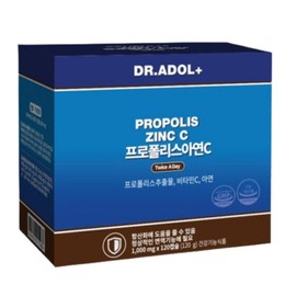 Doctor Adol Dr. Adol Pro Plus Freepolis Antioxidant Propolis Zinc C boosts immunity for 6 months / 닥터아돌 프로플러스 프리폴리스 항산화 프로폴리스아연c 높이는 면역력 6개월분