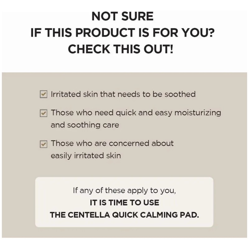 Skin1004 Madagascar Centella Quick Calming Pad, 70 Pads
