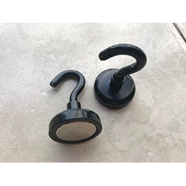 SUNBLESA 4 Sets Carp Fishing Magnetic Bivvy Hooks with Backing Plate