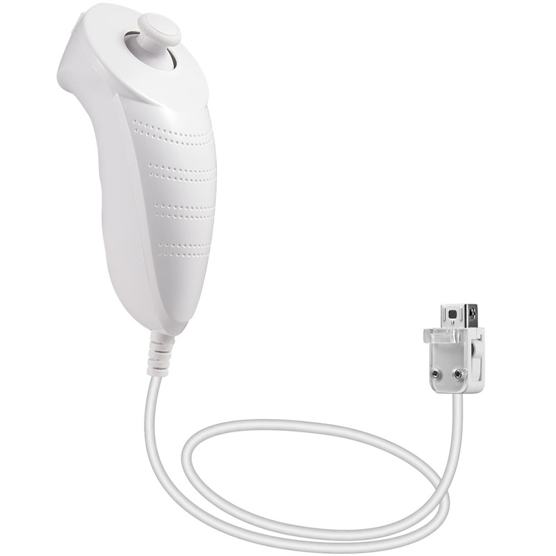 2 Pack Nunchuck Controller for Wii, FISUPER Replacement Remote Video