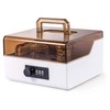 heizi Stamp Case, Seal Case, with Key, Dial Lock, Rubber