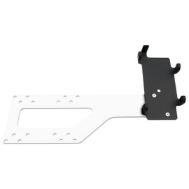 DCCStands Verifone V400M PIN Pad VESA Flat Mounting Bracket for 19" - 23" Monitor, Screw-in Installation, White