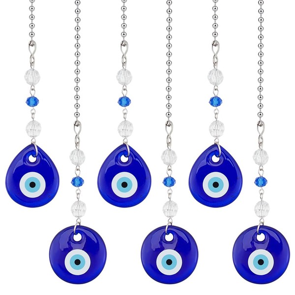 WEBEEDY Evil Eye Ceiling Fan Pull Chain Extension Evil Eye
