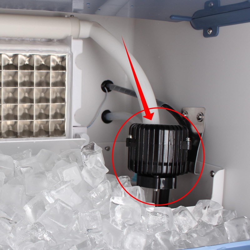 Commercial Ice Maker Machine Water Pump - Compatible with Scotsman,