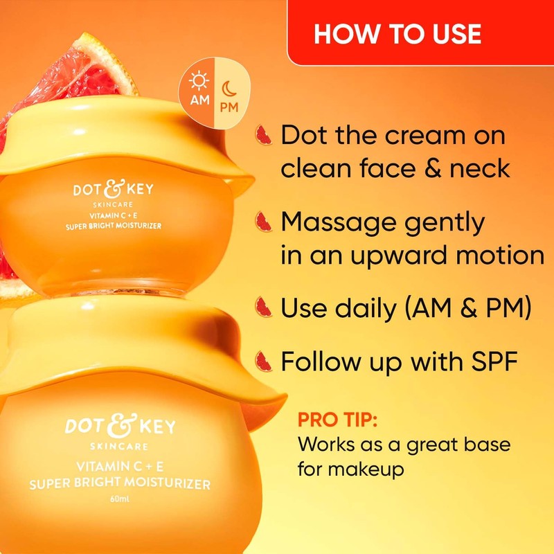 Dot & Key Face Moisturizer (Vitamin C + E, 60