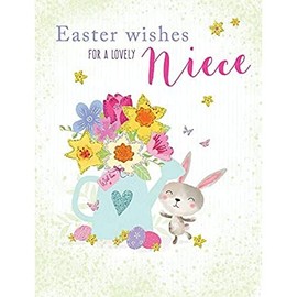 Regal Publishing Easter Card Niece - 8 x 6 inches, (C88376)