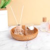 DOPENSPI 3Pcs Small Round Keys Basket Bowl for Entryway, 7”