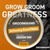 Groomarang Premium Softening Beard Balm For Beards, Moustache, & Goatee