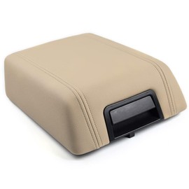 G-PLUS Beige Center Console Armrest Lid Latch Kit Compatible with Ford F150 2004-2008 Pickup Truck 5L3Z-1506024-AAD Only Fits Models with Floor Shift