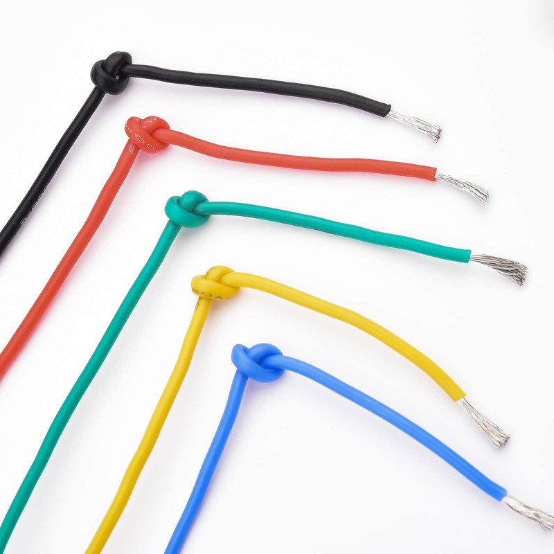 20AWG Electric Wire Flexible Silicone Wires 20 Gauge Stranded Tinned