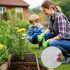 winemana 12 Set Garden Plant Protector Cage, 16x12 in Metal