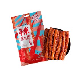 GCYYSIQS Latiao Spicy Strips 3 Packs,Classic Chinese Special Snack Food,Spice Up Your Snack Game,190g/6oz(3pcs) 辣条