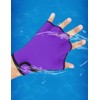 FitsT4 Aqua Gloves Webbed Paddle Aquatic Swim Gloves Fitness Water
