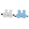 FOMIYES 6 Pcs Plush Rabbit Eye Mask Eye Mask for