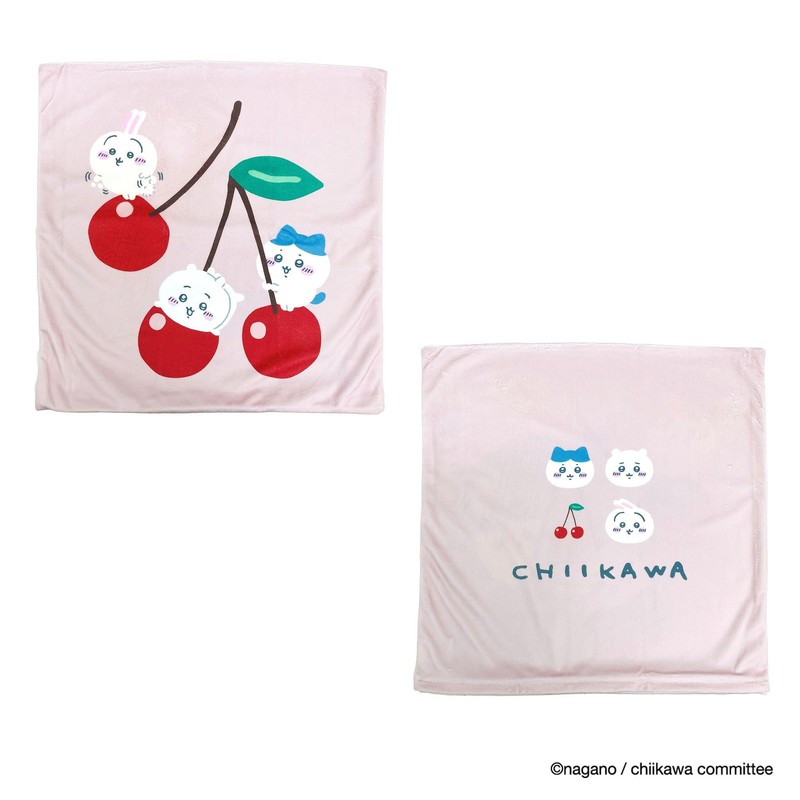 MORIPiLO 4621294 Morishita Chiikawa Cushion Cover, Hachiwale, Rabbit, Pink, 17.7