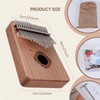 17 Key Kalimba Thumb Piano for Beginners Handpan Musical Instrument