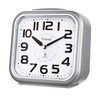 5.5" Large Analog Alarm Clock Silent Non Ticking, Gentle Wake,