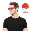 Tintart Wayfarer Fire Red - Elite Polarized Sunglasses