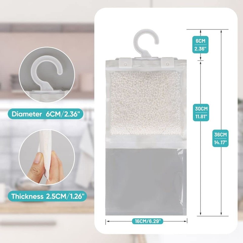 ASAB Wardrobe Dehumidifier Bag | Hanging Damp Trap Sachets |