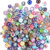 Litensh Pack of 200 Mixed Colour Glass Stones, 12 mm