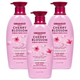 Organist Moisture Nutrition Conditioner Cherry Blossom, 500ml, 3 pieces / 오가니스트 수분 영양 컨디셔너 체리블라썸, 500ml, 3개
